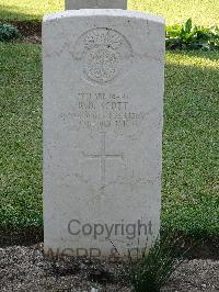 Salonika (Lembet Road) Military Cemetery - Scott, Richard David